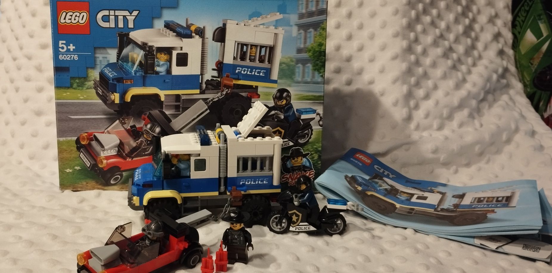 LEGO City 60276 Policyjny konwój więzienny-Stan idealny 100% kompletny