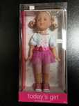 Lalka Dolls World 36cm w modnym stroju