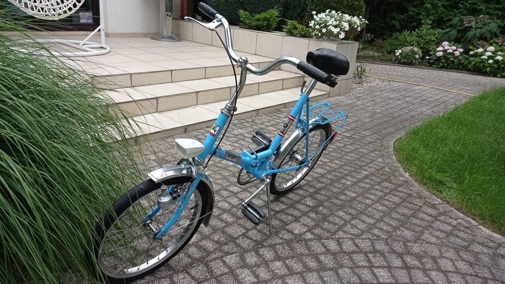 Rower Romet Wigry 3 składak PRL odrestaurowany idealny jak nowy