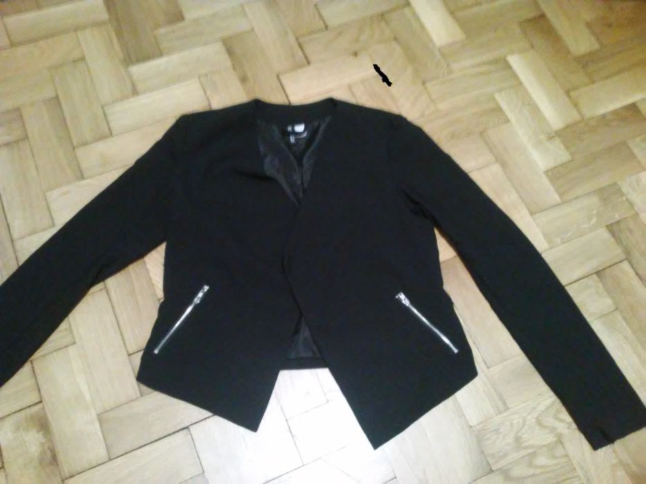 żakiet, narzutka dla szczupłej dziewczyny- H&M roz. 34, 158-170cm