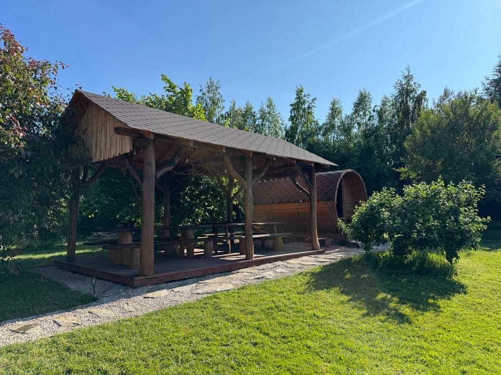 Domki letniskowe, sauna, jacuzzi, staw, na wyłączność Mazury,Wegorzewo