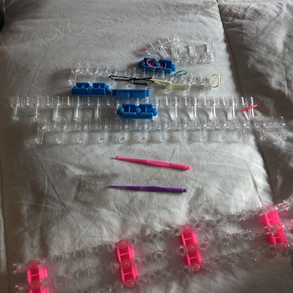Equipamento para fazer pulseiras mais elasticos