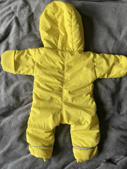 Комбінезон дитячий осінній Жовтий принт