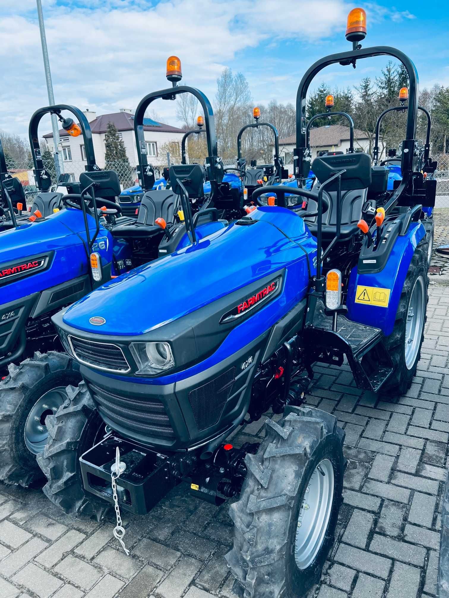 Farmtrac mini traktor 25KM 4x4 ciągnik ogrodowy komunalny szer 103, 0%