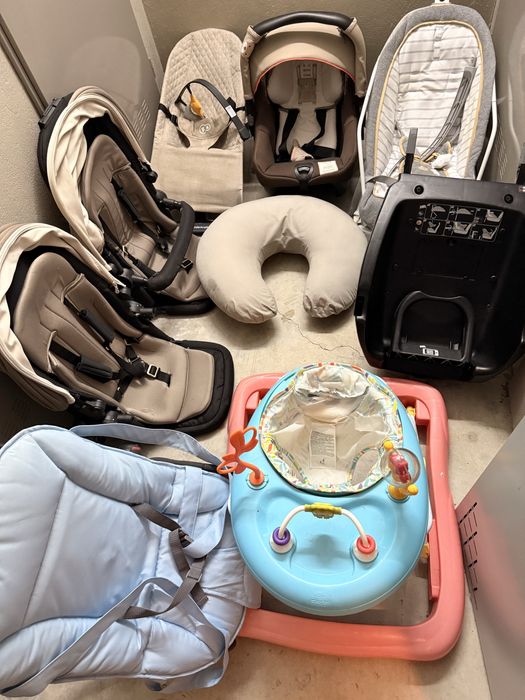 Varios Bebe , ovo+ cadeiras+isofix+carro, etc -150€