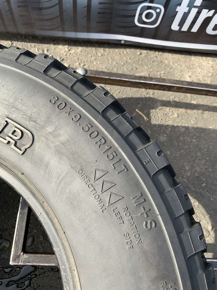 Шини 30x9.50 R15 пара Goodyear або 245 80 R15 8мм 245 80 15 всесезон