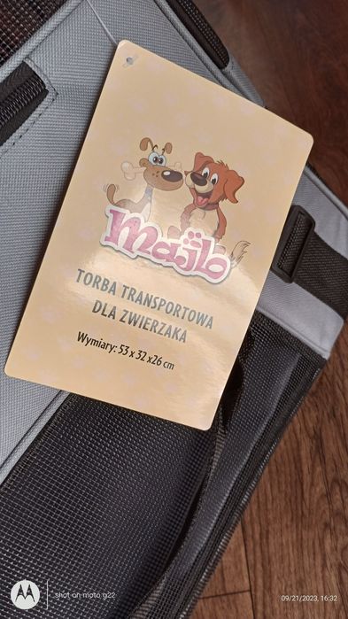 Сумка -переноска для песиків або кішок