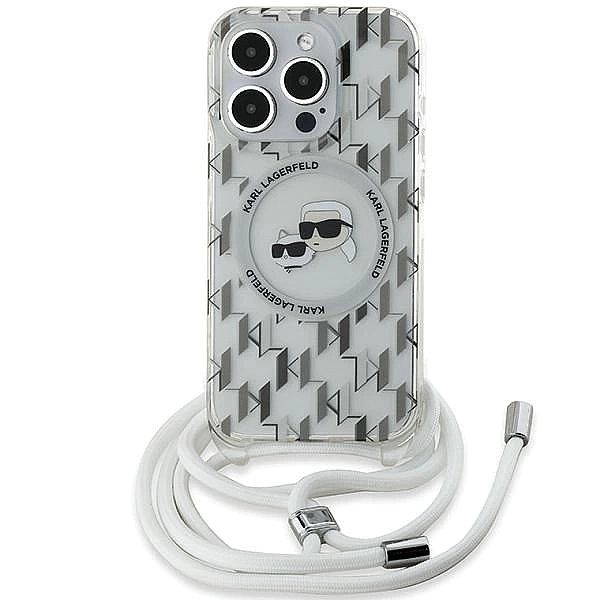 Etui Karl Lagerfeld IML Crossbody Monogram Karl & Choupette Head MagSa