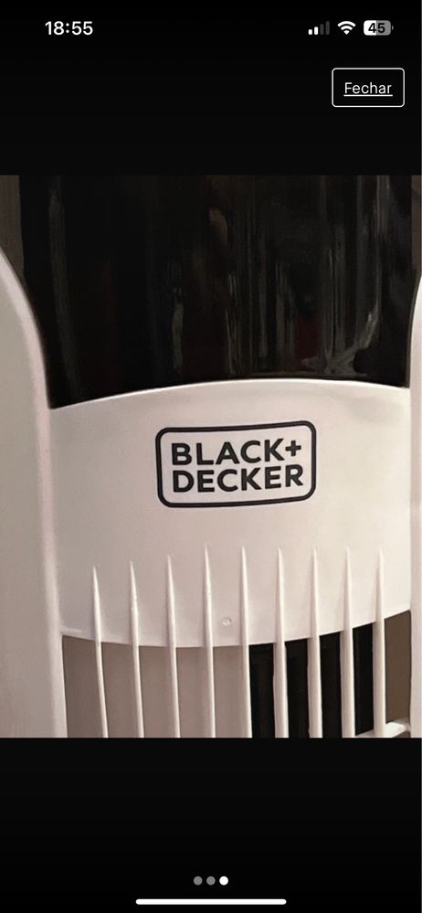 Black and Decker ventoinha