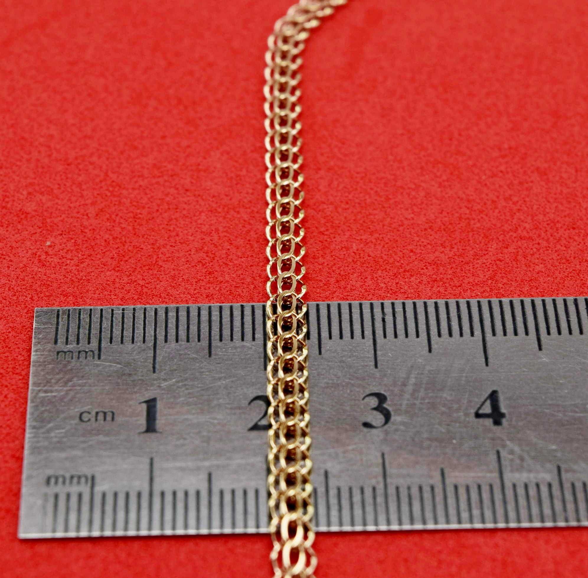 ‼Золотая цепь цепочка 8,48 гр 55 см Золото 585 золотий ланцюг