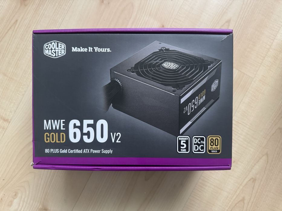 Блок питания Cooler Master MWE Gold 650W V2