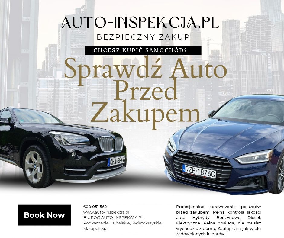 Sprawdzenie auta samochodu przed zakupem - Kraków - Auto Inspekcja