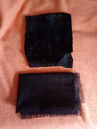 Ткань чёрная, ритуальный набор.