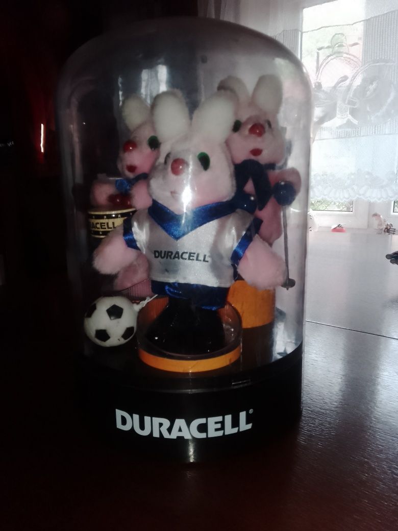 3 maskotki króliczki podświetlane Duracell