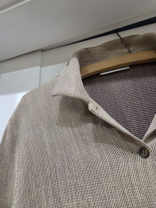 Bluzka  damska Verse elegancka  Vintage  luźna beżowa