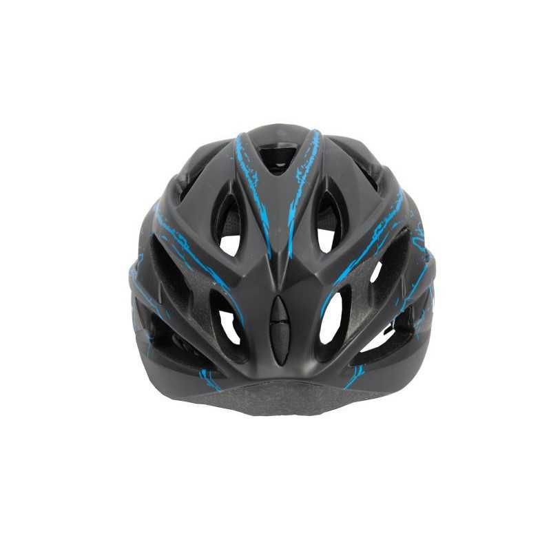 Kask Rowerowy Urban Prine Czarno Niebieski Rozm L 58-62 cm Bez Osłonki