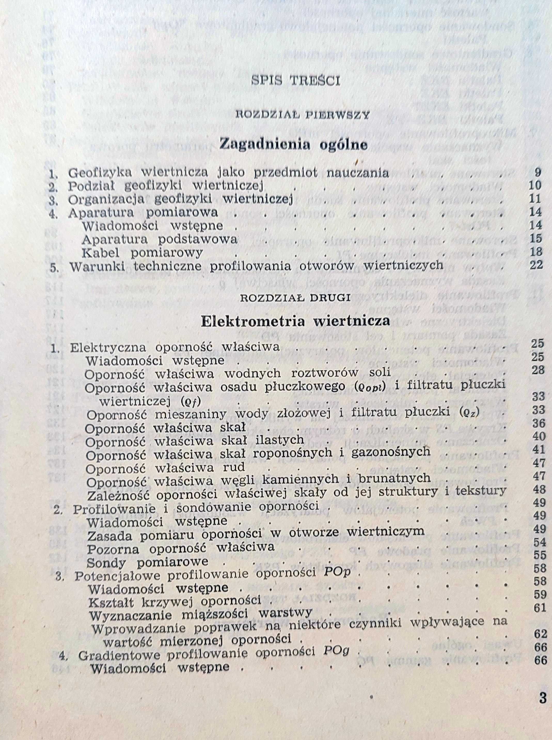 Geofizyka wiertnicza. Część 5 dla techników geologicznych. Plewa