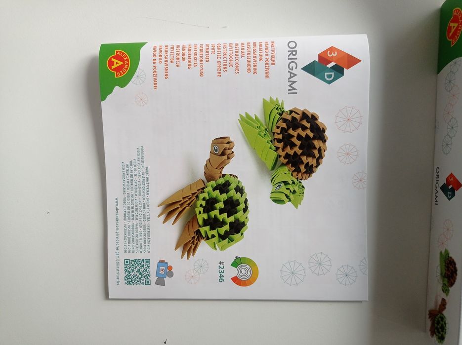 Zestaw kreatywny origami