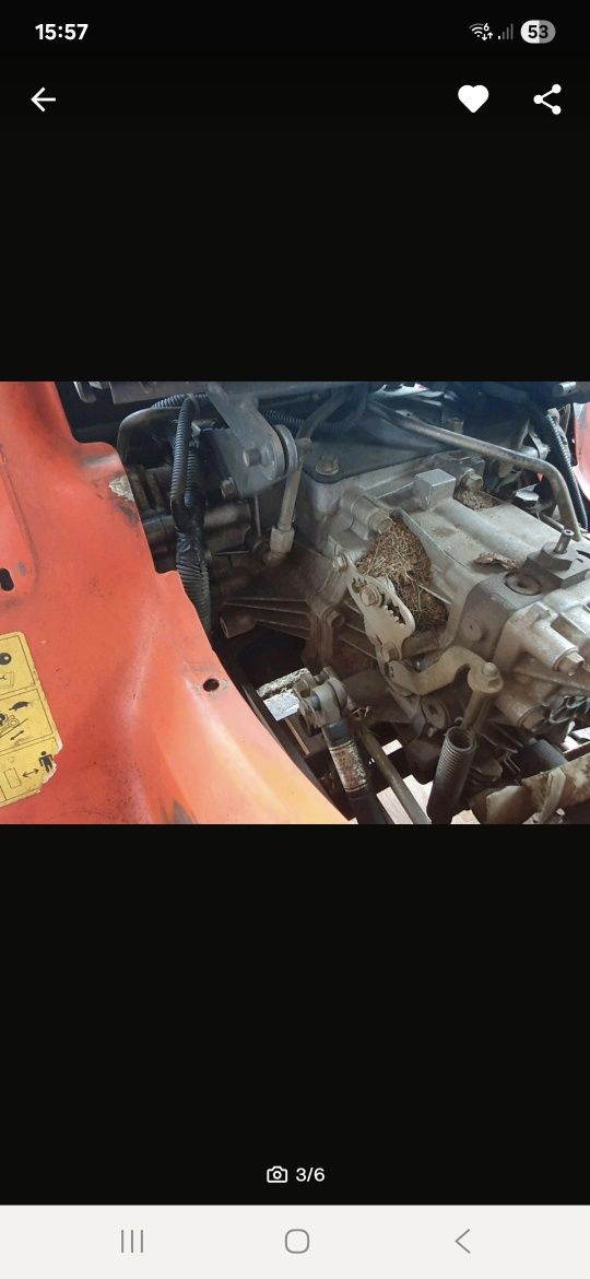 Kosiarka traktorek Kubota G 23-G26 Hydrostat -Skrzynia hydrostatyczna.