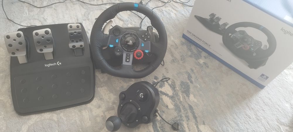 Volante G29+Caixa de Velocidade