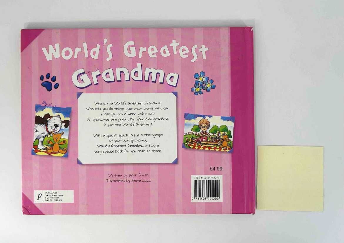 World's Greatest Grandma	Kath Smith książka po angielsku dla dzieci