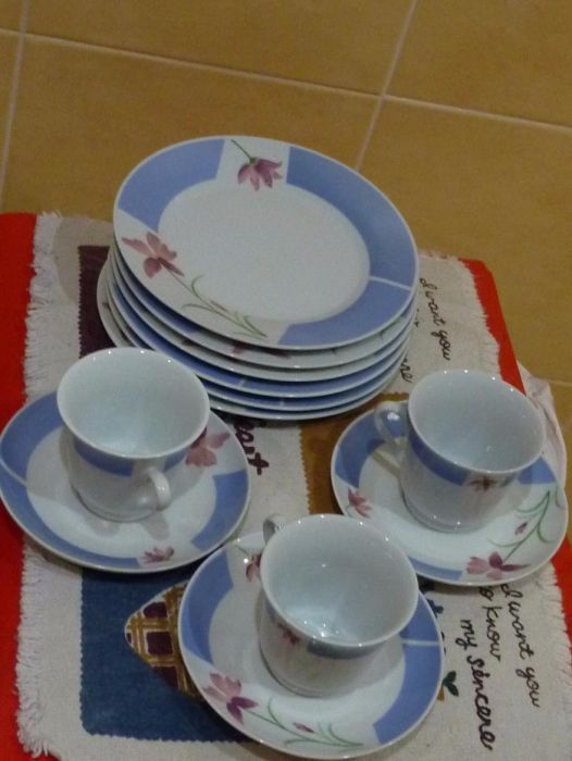 serviço louça cozinha