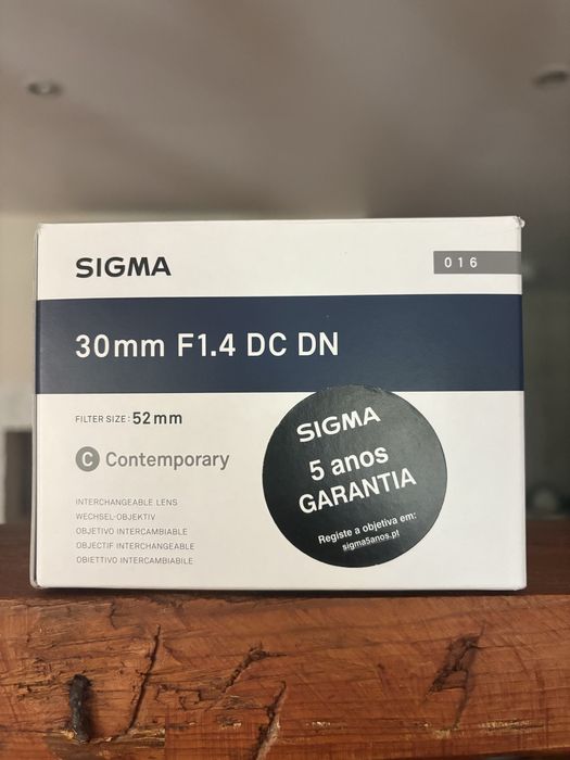 Lente Sigma 30mm 1.4 p/ Fuji X Mount