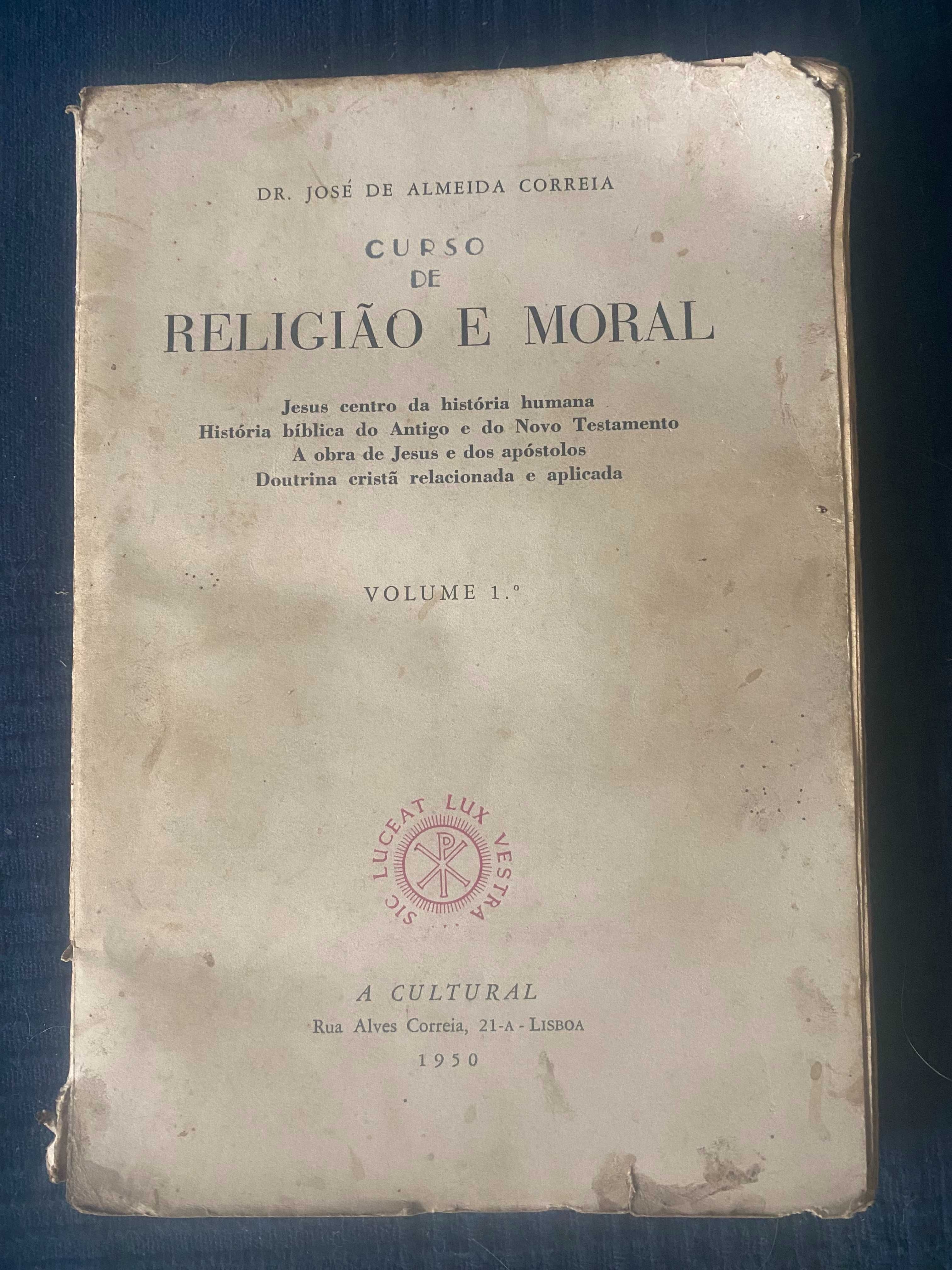 livro curso de religião e moral