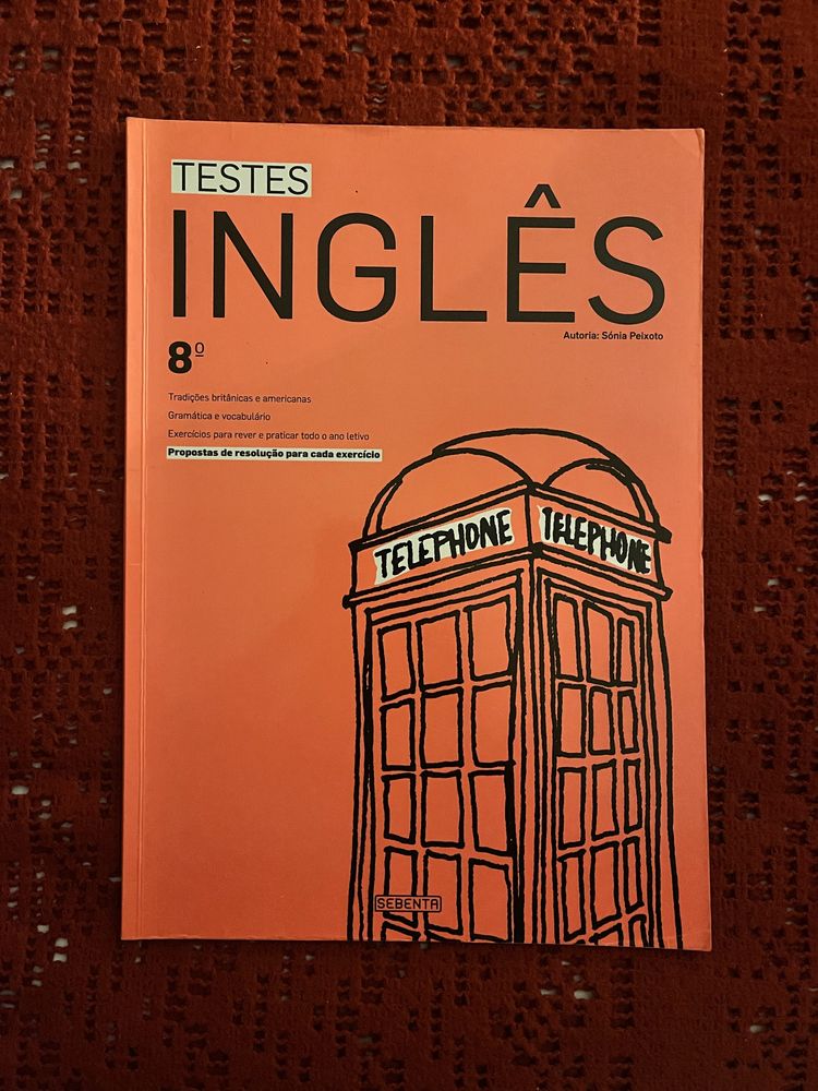 Livro de Testes - Inglês 8.º Ano