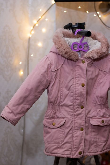 Зимова парка на дівчинку