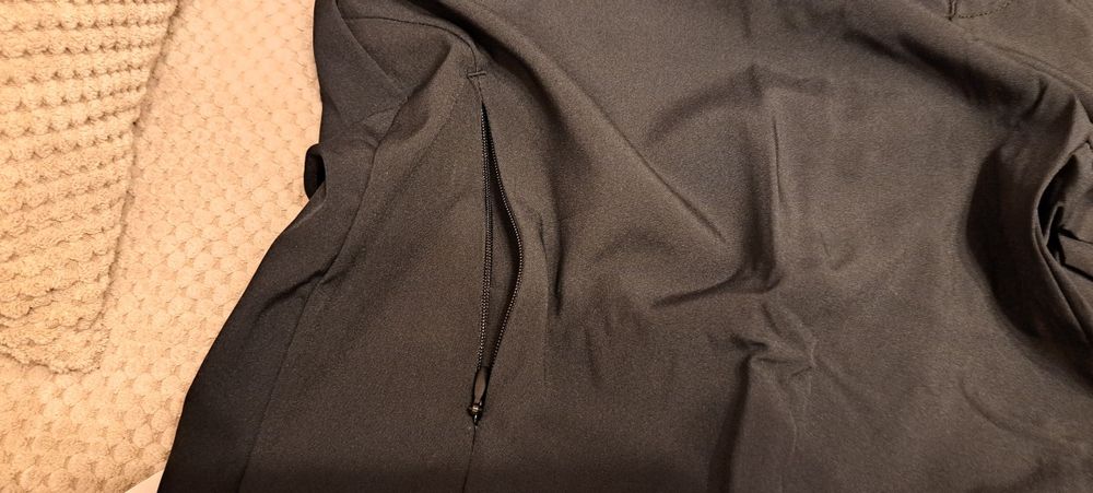 Nowe Spodnie Outdoor Wodoodporne z Odblaskami Go Active w roz L