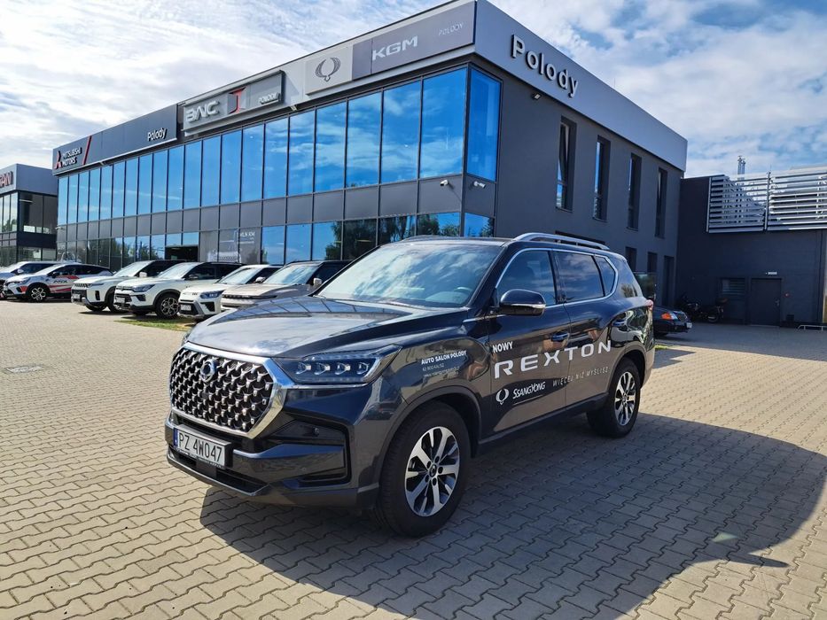 SsangYong/KGM Rexton 2.2D(202KM)ADVENTURE/4WD/Bezwypadkowy/Gwarancja/FV23%