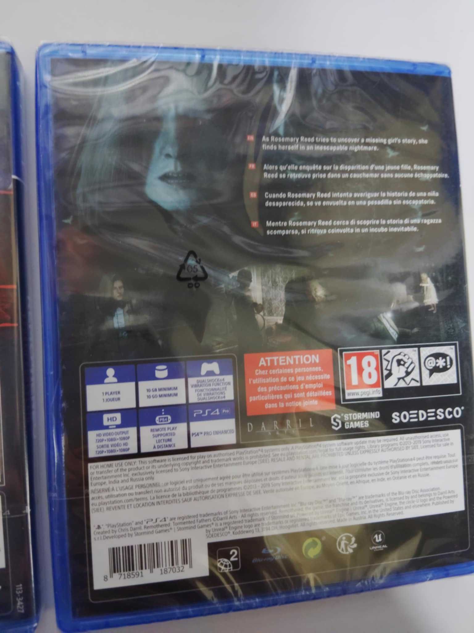 Zestaw 2 gier PS4 Remothered: Broken Porcelain + Tormented Fathers PS4