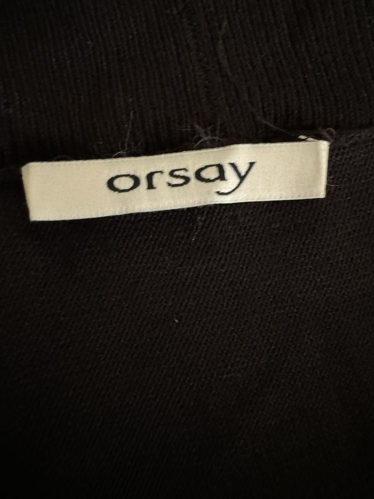 Długi bawełniany kardigan Orsay