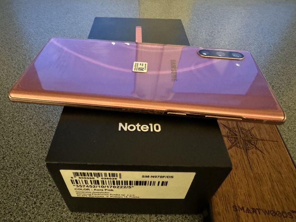 Telefon Samsung Galaxy Note 10 8/256GB Aura Pink komplet