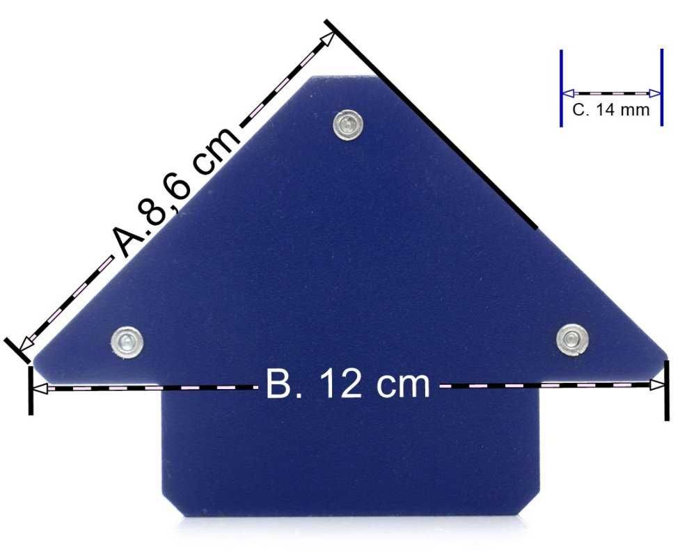 Kątownik magnetyczny udźwig do 11,5kg TA620