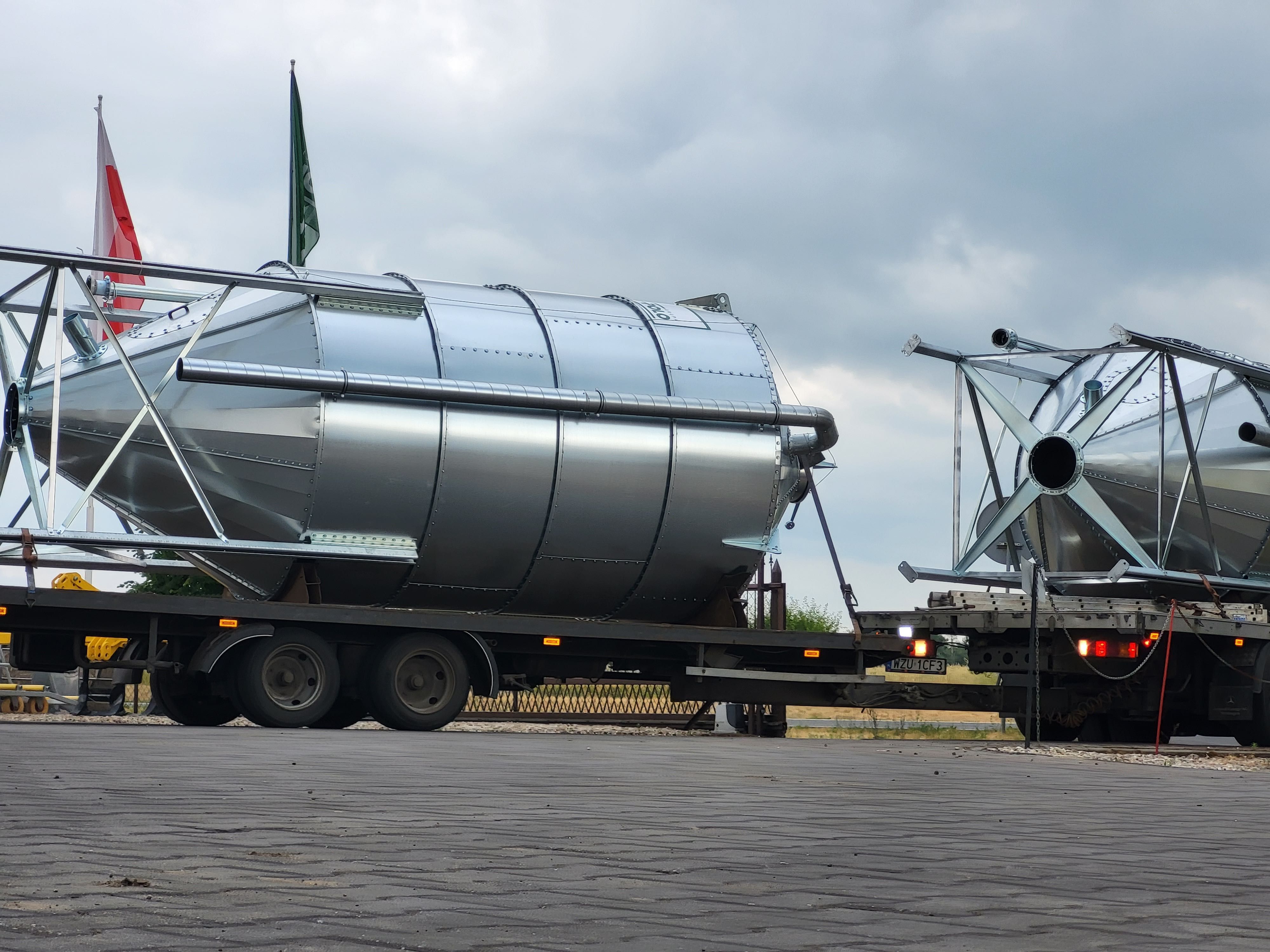 Silos 15ton 12t 20t 25t 30t silosy zbiornik Marco-Polo
