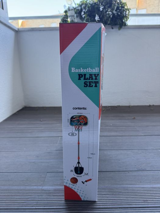 Tabela de basquetebol infantil