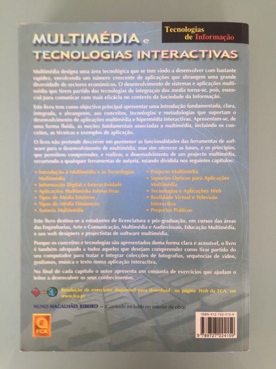 Multimédia e Tecnologias Interactivas - Nuno Ribeiro