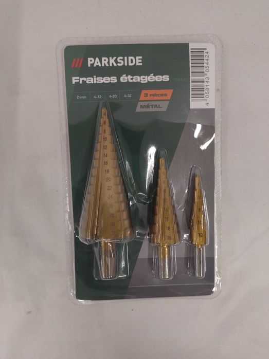 Stożkowe wiertła do metalu Parkside