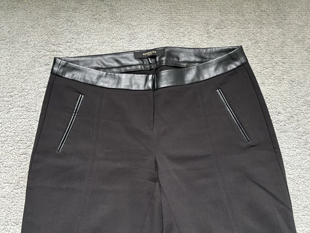 Spodnie Reserved czarne 7/8 rozmiar 36