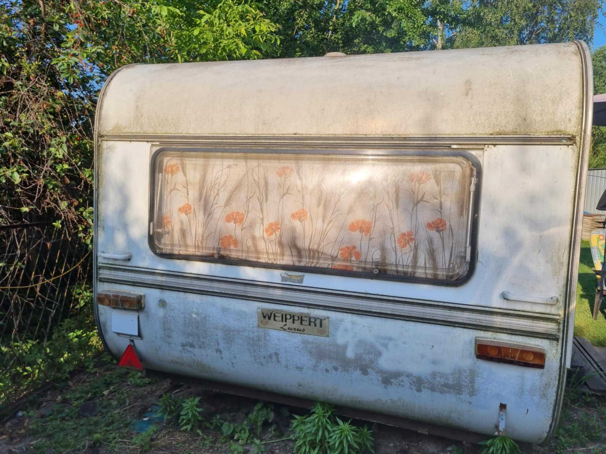 Przyczepa kempingowa Weippert 8 m ZAREZERWOWANA