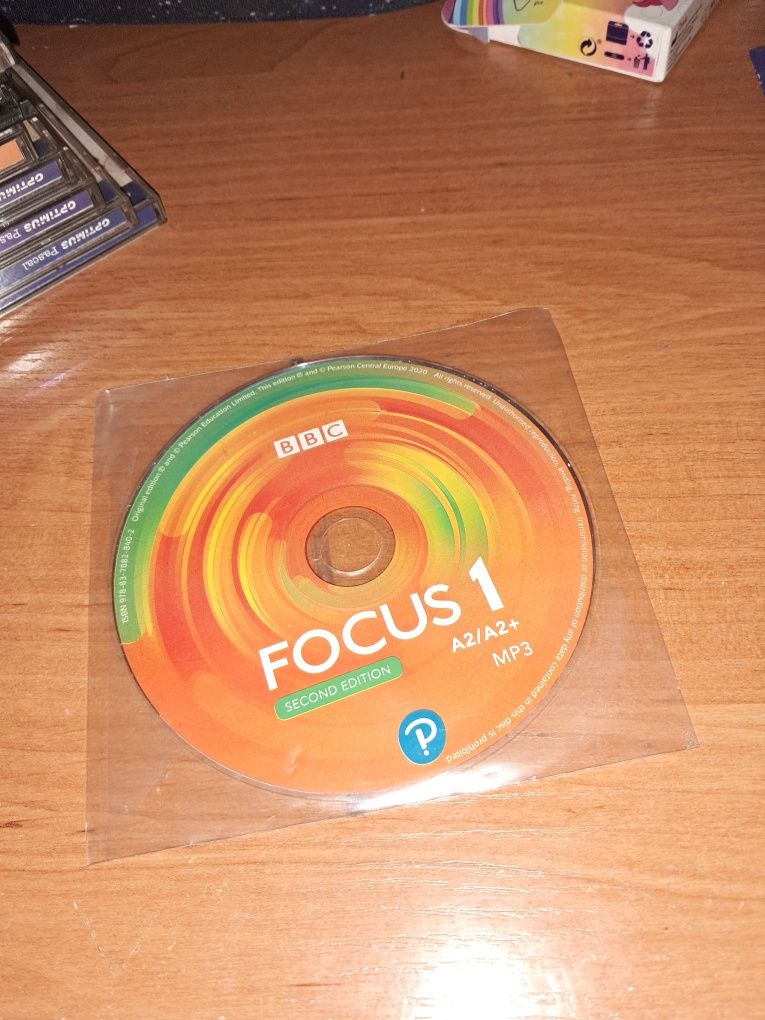 Płyta CD focus1 język angielski