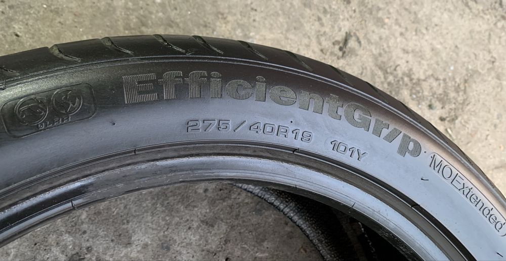 Шини Goodyear EfficientGrip 275/40 R19 RunFlat пара