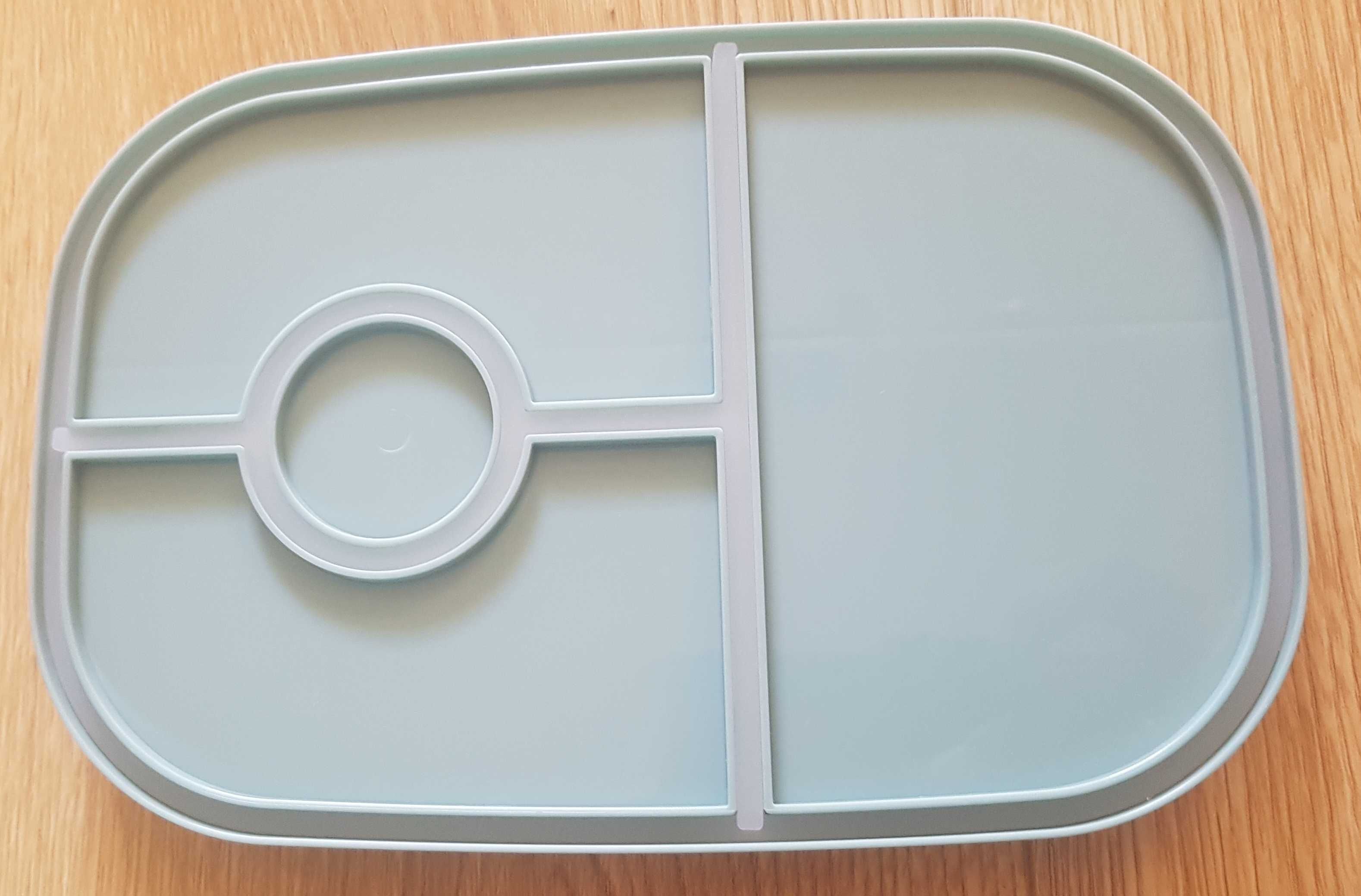 Pudełko lunchbox z przegródkami NOWE pojemność 1650ml z uszczelnieniem