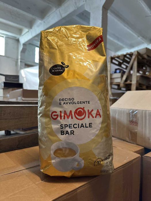 Кава зернова Gimoka Speciale Bar 3kg Україна Замовити Найсмачна Кава