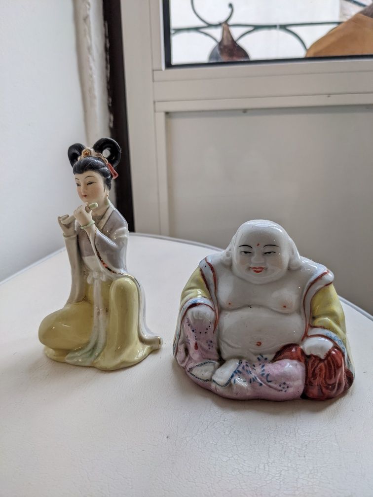 Estátuas porcelana chinesas