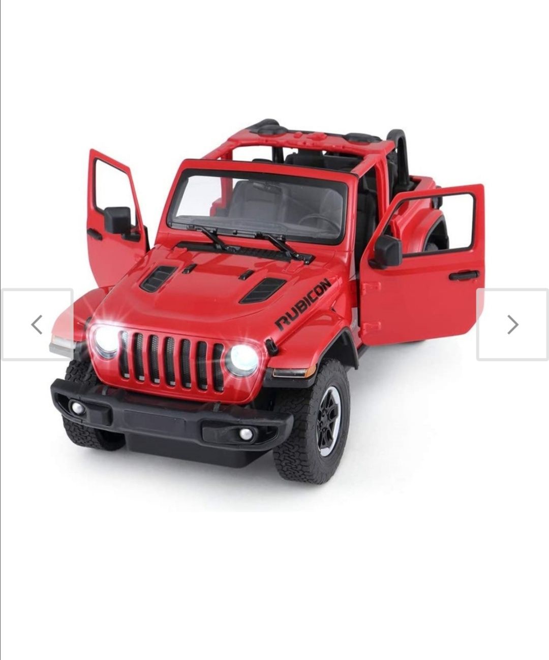 Nowy samochód sterowany Jeep Wrangler Rubicon