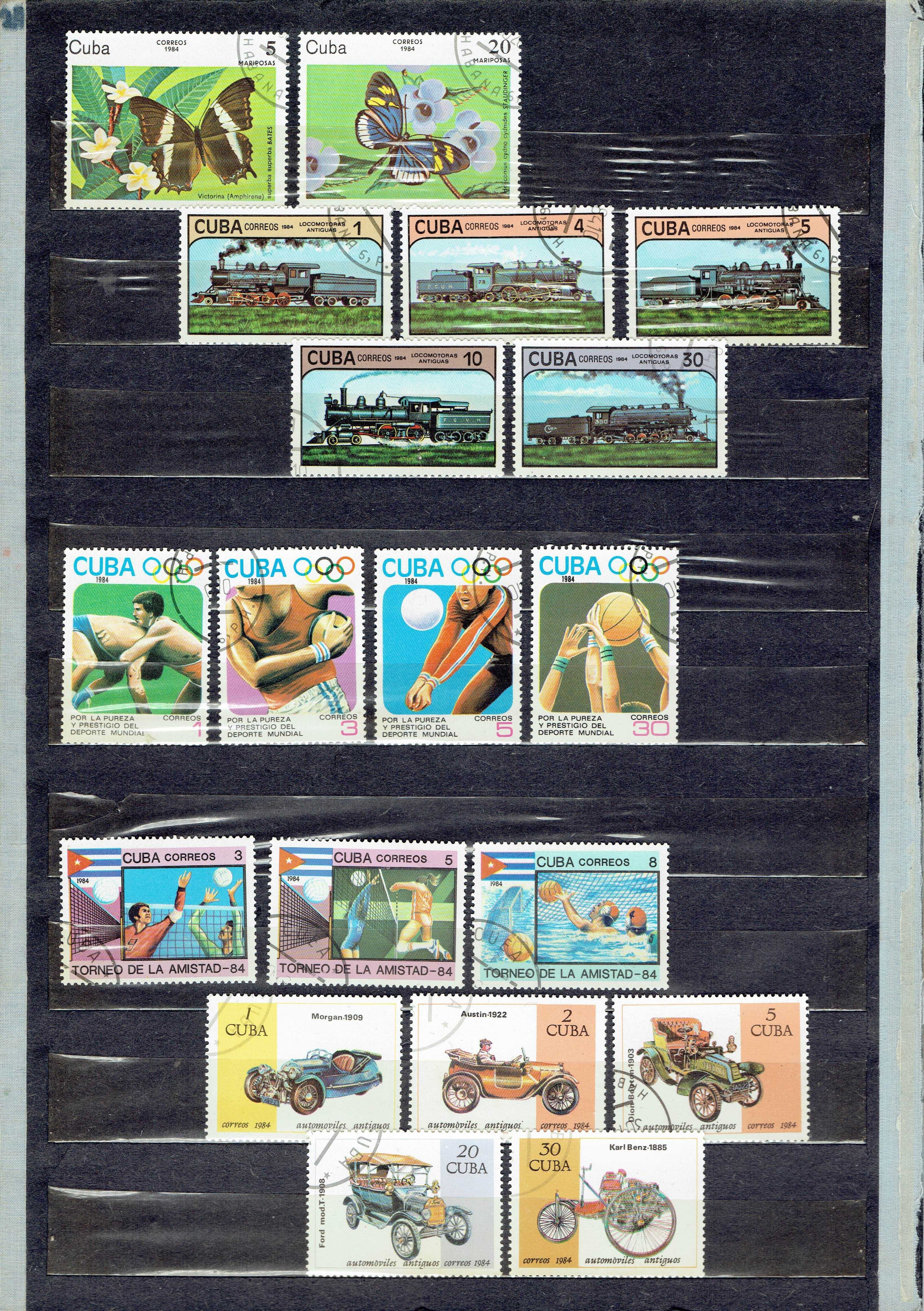 Znaczki pocztowe - Kuba /lata 1970-86/ filatelistyka