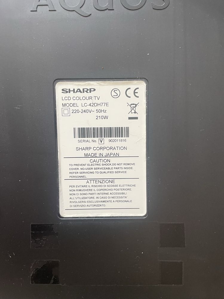 Telewizor sharp 42’